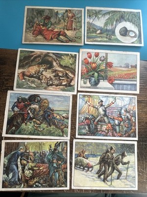 1928 Echte Wagner 8 Card Lot Explorer+