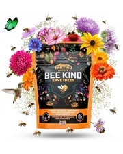 Tactiko Garden 26 Wildflower Seeds Mix, 120,000+ 4 oz Save the Bees Wildflowe... 133.96 per gallon
