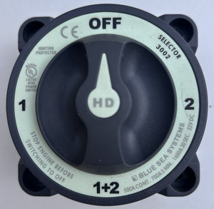 Blue Sea System HD-Series Battery Switch #3002