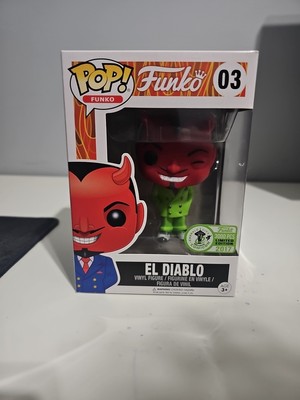 Funko Pop Fantastik Plastik  El Diablo  Funko Shop Exclusive #3 2017 3000 Pcs
