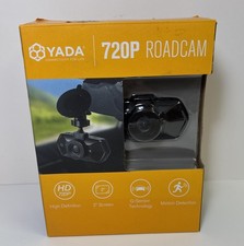 YADA 720P Dash Road Camera, 120-Degree Wide Angle Lens, G-Sensor 4GB SD Card New