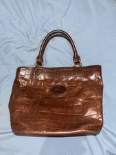 Mulberry Hellier Bag Dark Brown Congo Leather, Vintage