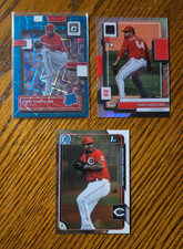 Tony Santillan RC 2022 Clearly Purple #/25 +Optic Teal Velocity #/35 +Chrome 1st