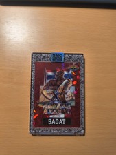 Saturday Morning Cards "Red Ice" E-2 7/10  Street Fighter 2 Sagat Super RARE