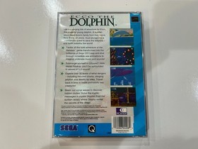 Ecco the Dolphin (Sega CD, 1993) CIB Complete w Manual + Reg Card + Foam LN MINT