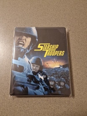 Starship Troopers , Steelbook Bluray , Ungeschnittene Fassung, SCI-FI KLASSIKER