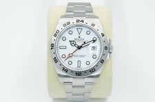 Rolex Explorer II 42mm UNWORN with some stickers with Box & Papers