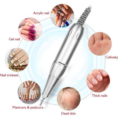 Electric Nail Drill Machine Handle Handpiece Replacement Pen Manicure