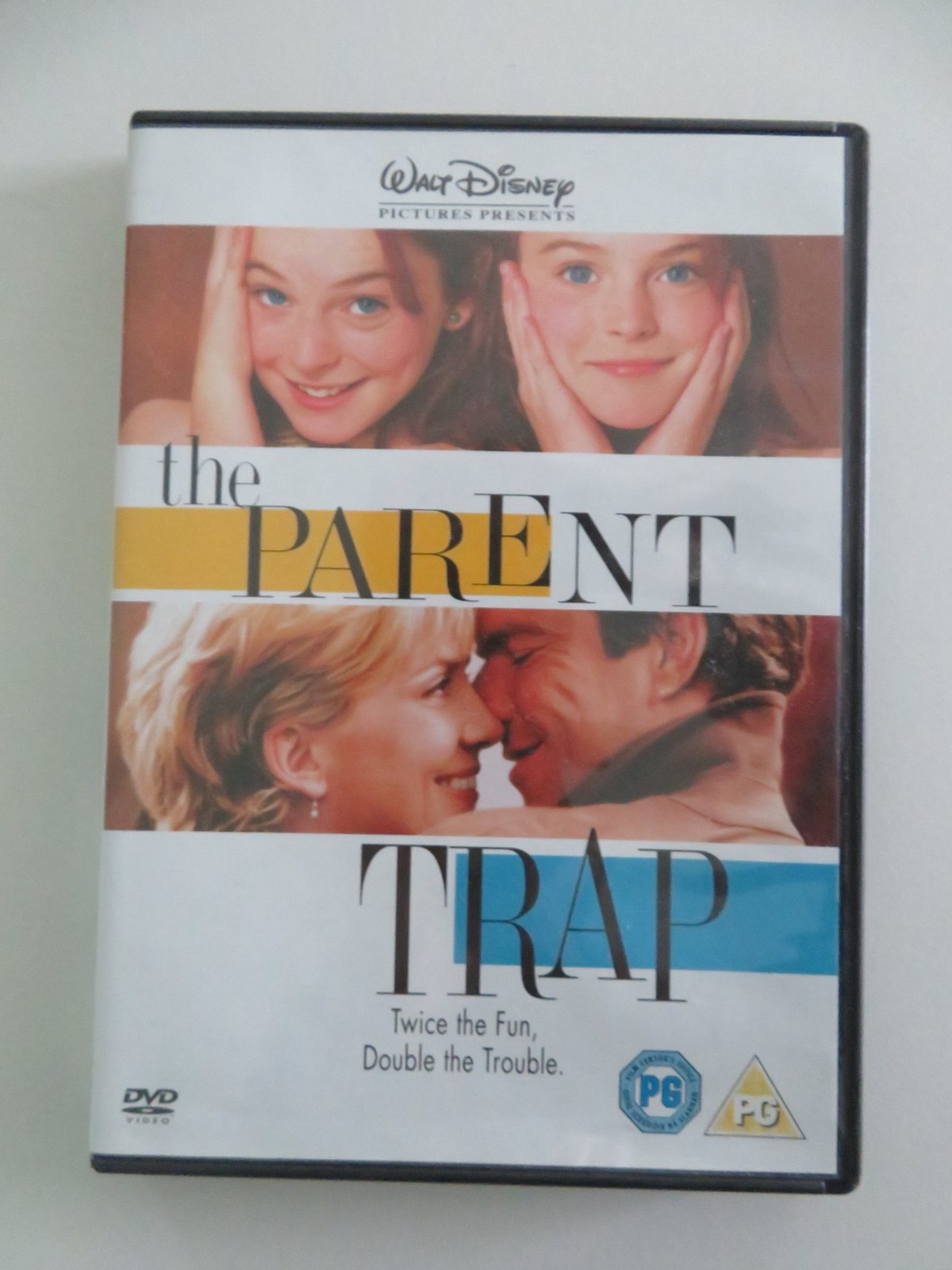 The Parent Trap (DVD) Disney Lindsay Lohan Dennis Quaid 1998 Region 2