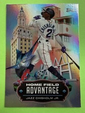 2023 Topps Home Field Advantage Jazz Chisholm #HA-23 Miami Marlins