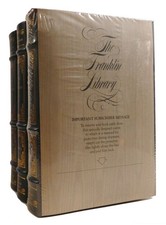 James Boswell THE LIFE OF SAMUEL JOHNSON 3 VOLUME SET Franklin Library 1st Editi