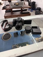 Canon EOS Rebel SL3 DSLR Digital Camera 3453C001KB With Battery  Charger