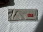 Ray-Ban Brown Leather Sunglasses Case with Cleaning Cloth 6 X 3 — photo 4