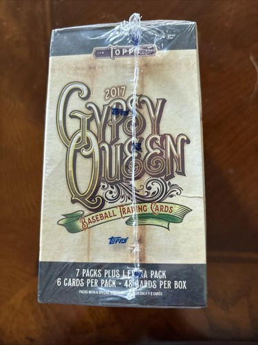 2017 Topps Gypsy Queen Baseball Blaster Box Sealed 7 + 1 Packs Judge Rookie MLB - Picture 3 of 6