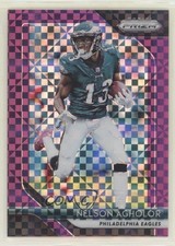 2018 Panini Prizm Purple Power Prizm 48/49 Nelson Agholor #42 8k4