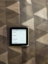 Apple iPod Nano 6th Generation 8 GB Pre-owned Working Read Description