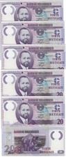 Mozambique - 5 pcs x 20 Meticais 2011 UNC P. 149a Lemberg-Zp