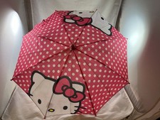 Sanrio Hello Kitty Childs Umbrella 2013 Pink Polka Dot