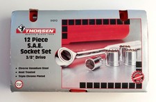Thorsen Sae Socket Set 12-piece 38 Drive 31012
