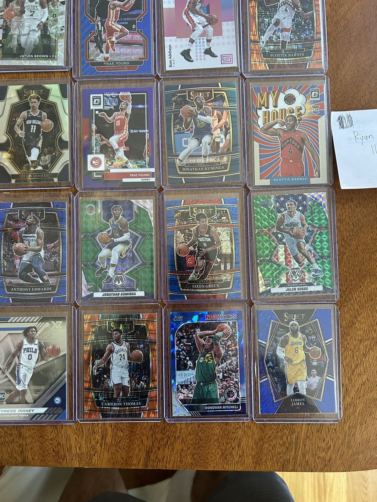 NBA Sports Cards Lot Bulk Prizm ’d Autos 70+ Toploaded Cards RC Auto /25 eBay