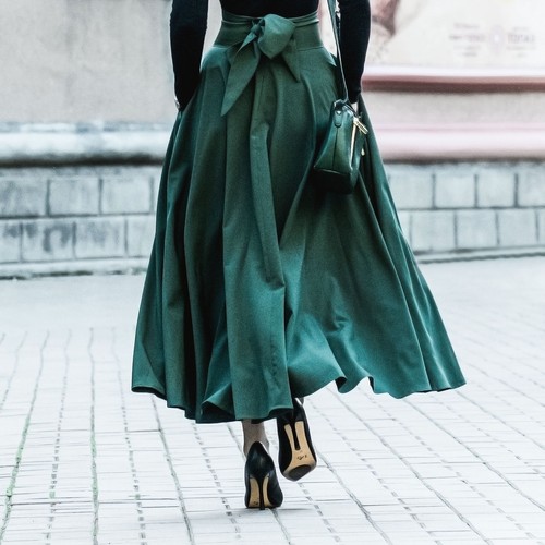 Maxi Vestido Para Mujer Elegante Cintura Alta Vendaje Con Cordones Falda Larga Calce Ajustado Fiesta - Imagen 4 de 14