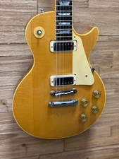 Gibson Les Paul Deluxe Guitar 1977 Natural 9lbs 10oz w/Gen 2 Chainsaw case-Clean