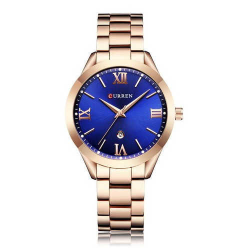 Women Watch Date Lady Stainless Steel Calendar Beautiful Waterproof Business - Picture 15 of 15