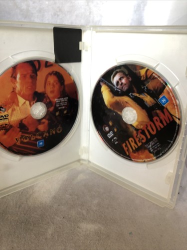 VOLCANO + FIRESTORM - DVD R4 2 MOVIES Australian Release Rare Disaster Movies. - Picture 3 of 5