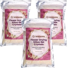 6LBS Silica Gel Flower Drying Crystals Orange to Green Color Indicating Silica