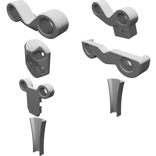 Protection Kit for QAV-S Frame - Includes Arm Skids, Guards & Wire ...