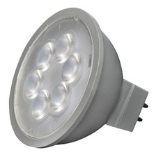 15 Degree Spot LED Bulb 12V 4.5W 35W MR16 2-Pin GU5.3 Gray 5000K Natural Light
