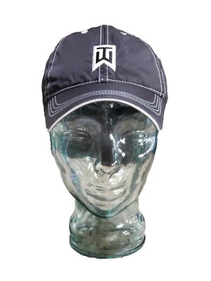 Tiger Woods Collection Golf Hat Cap Adjustable Black EUC
