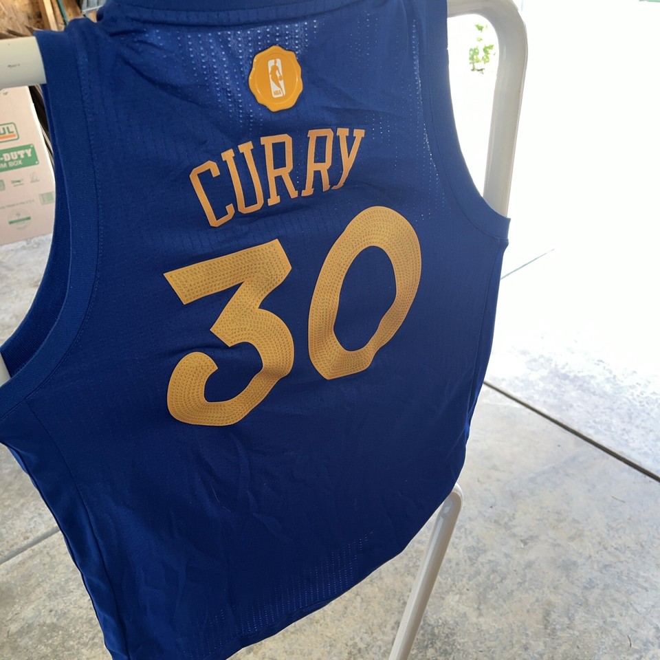 Adidas NBA Golden State Warriors Curry 30 Jersey Youth Size XL Medium