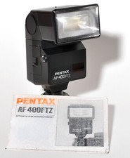 Pentax AF 400 FTZ Blitzgerät für SFX, SF7, MZ-5, MZ-6, MZ-7 usw.