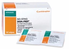 No-sting SKIN-PREP Protective Wipes [Box of 50] - Smith & Nephew - !SHIPS FREE!