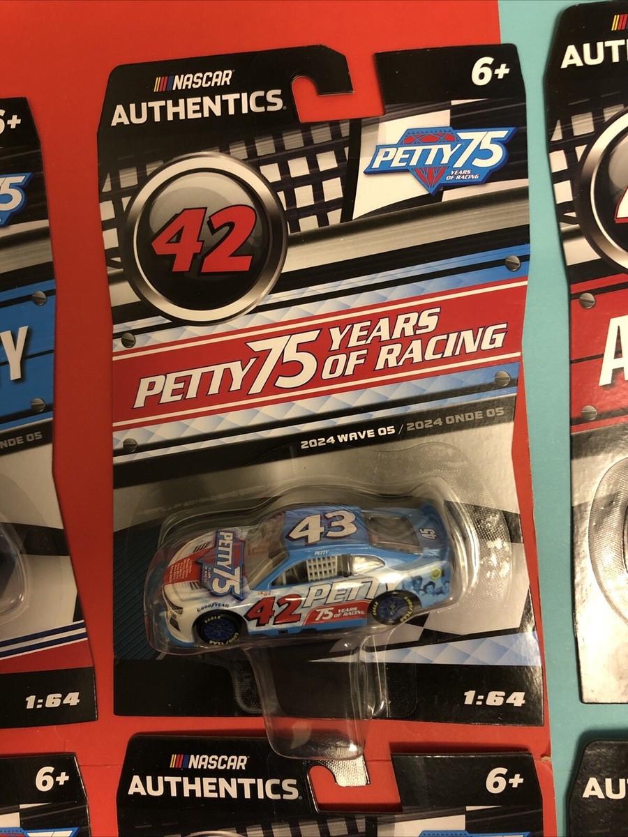2024 NASCAR AUTHENTICS WAVE 5 PETTY 75 YEARS OF RACING 1/64