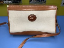 DOONEY  BOURKE Womens Vtg USA All Weather Leather Crossbody Shoulder Bag Purse