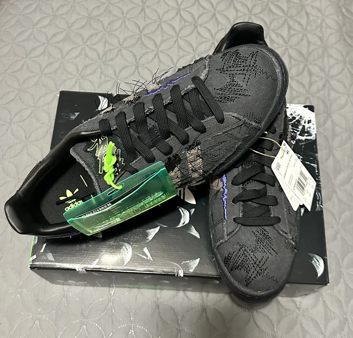 Adidas Campus 80s Youth Of Paris (Black) - Size 11 | eBay