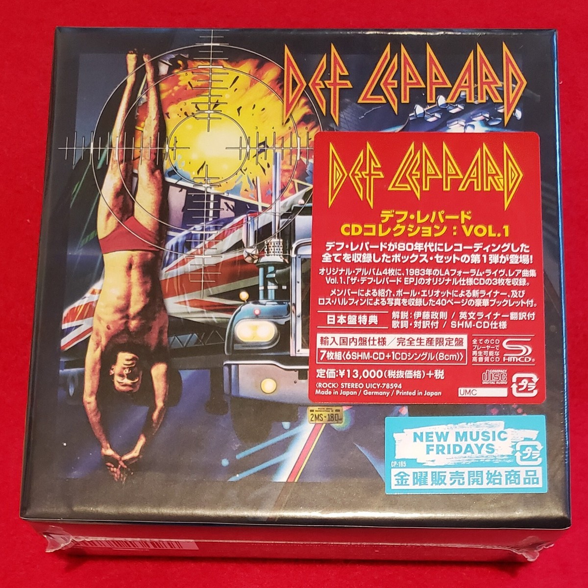 DEF LEPPARD - CD Collection - Volume One 1 - 7 CD - Japan