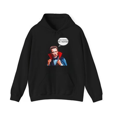 Christopher Walken ''Foo Fighters'' Hooded Sweatshirt