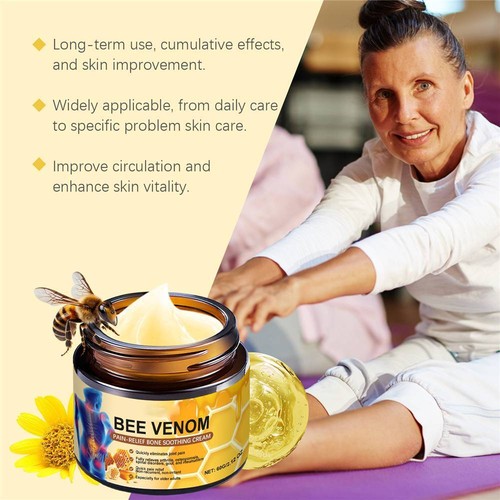 Bee Venom Joint Pain Relief Cream Joint & Bone Cream For Men Women Treatment~ - Picture 4 of 11