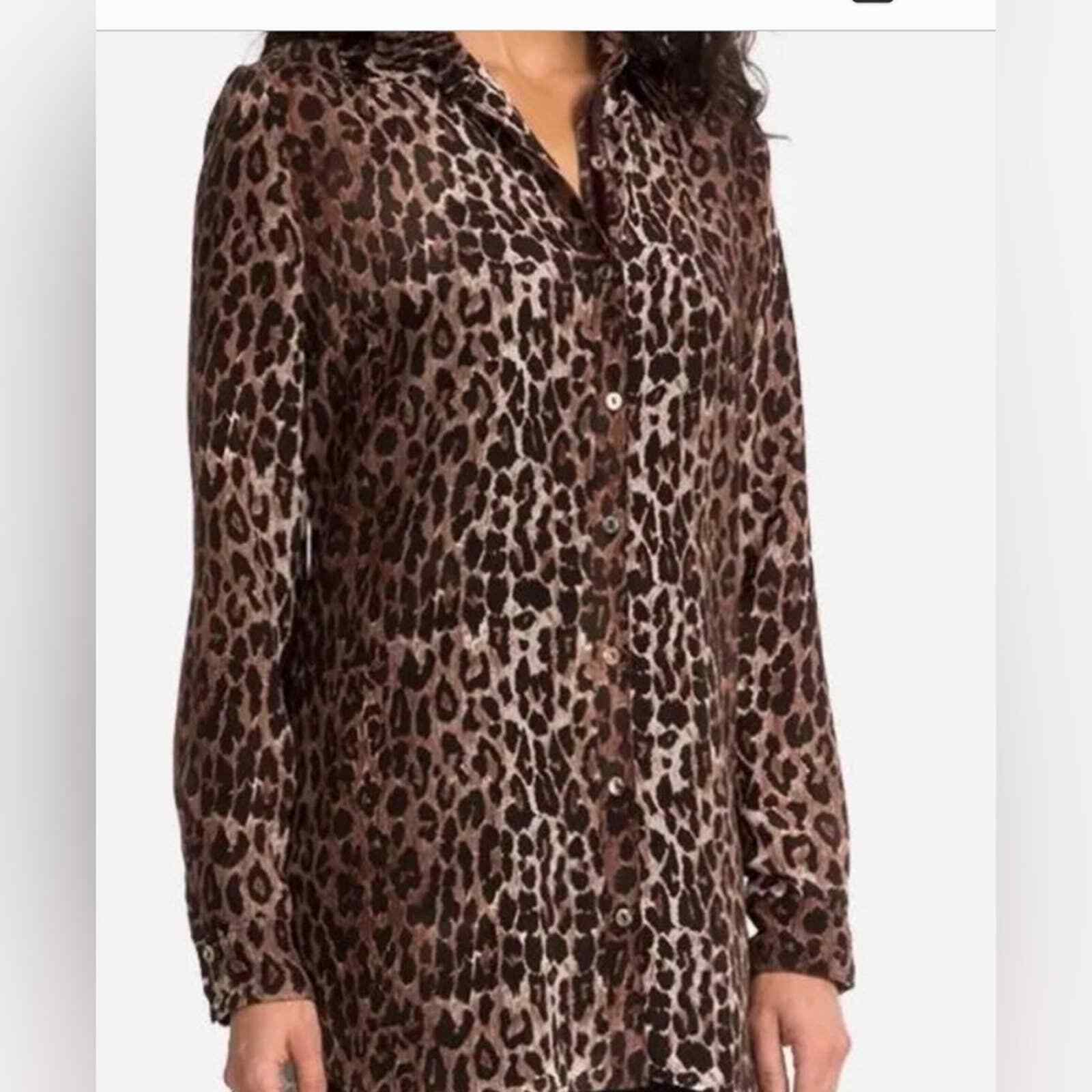 johnny was peacock sable blouse