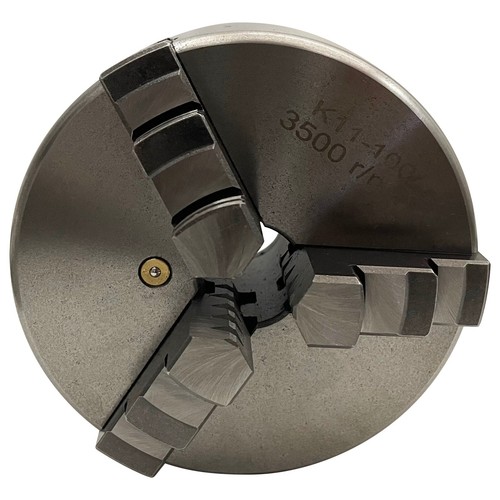 4 inch 3 Jaw Chuck Self-centering Mechanical Chuck for Metalworking Lathe DIY - Picture 3 of 17