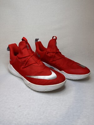 Men's Nike Zoom Shift TB Basketball Sneaker Shoes Red AR0461