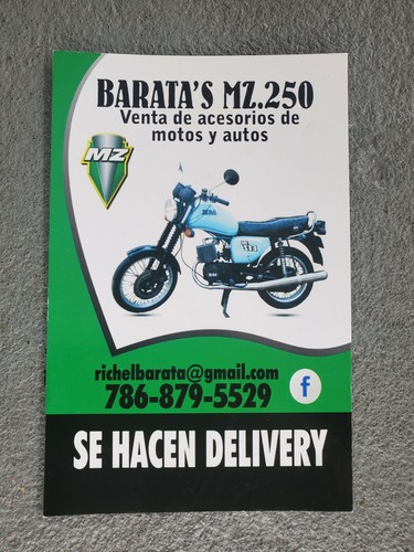 * CULEBRAS DE RELOJ PARA MZ ETZ 251 ORIGINALES DDR (VELODÓMETRO Y TACÓMETRO)* - Imagen 3 de 3