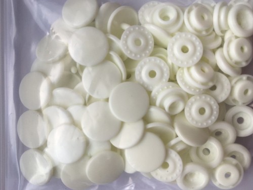 Kam Snap Sewing-Free 25 Original Print Buttons 60 Colours 0 1/2in - Picture 60 of 63