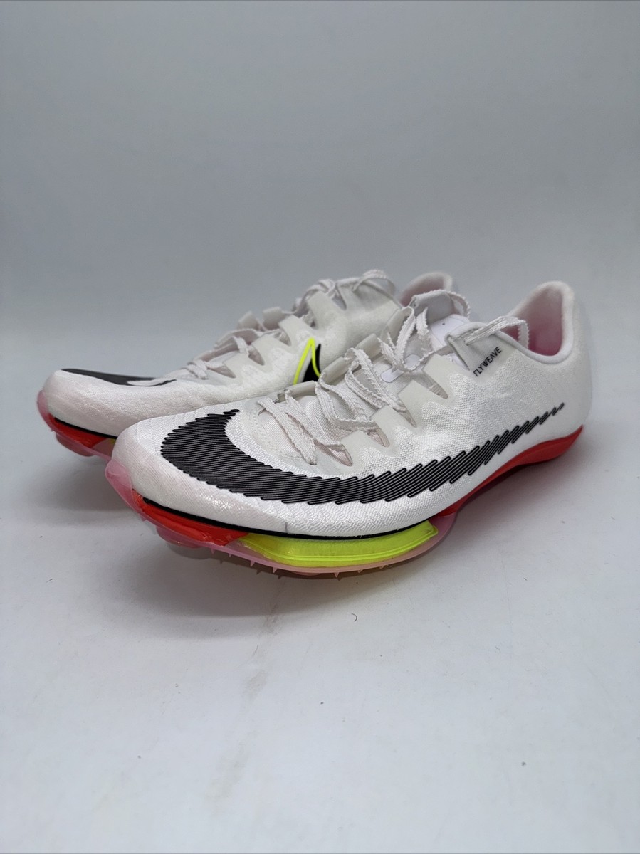 Nike Air Zoom Maxfly Track Spikes Rawdacious White Mens Size 7