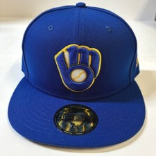 Milwaukee Brewers MLB NE Authentic Collection ALT 2017 Fitted Hat