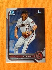 Dylan Ray 2022 Bowman Draft #BDC-191 1st CHROME Prospect - Arizona Diamondbacks