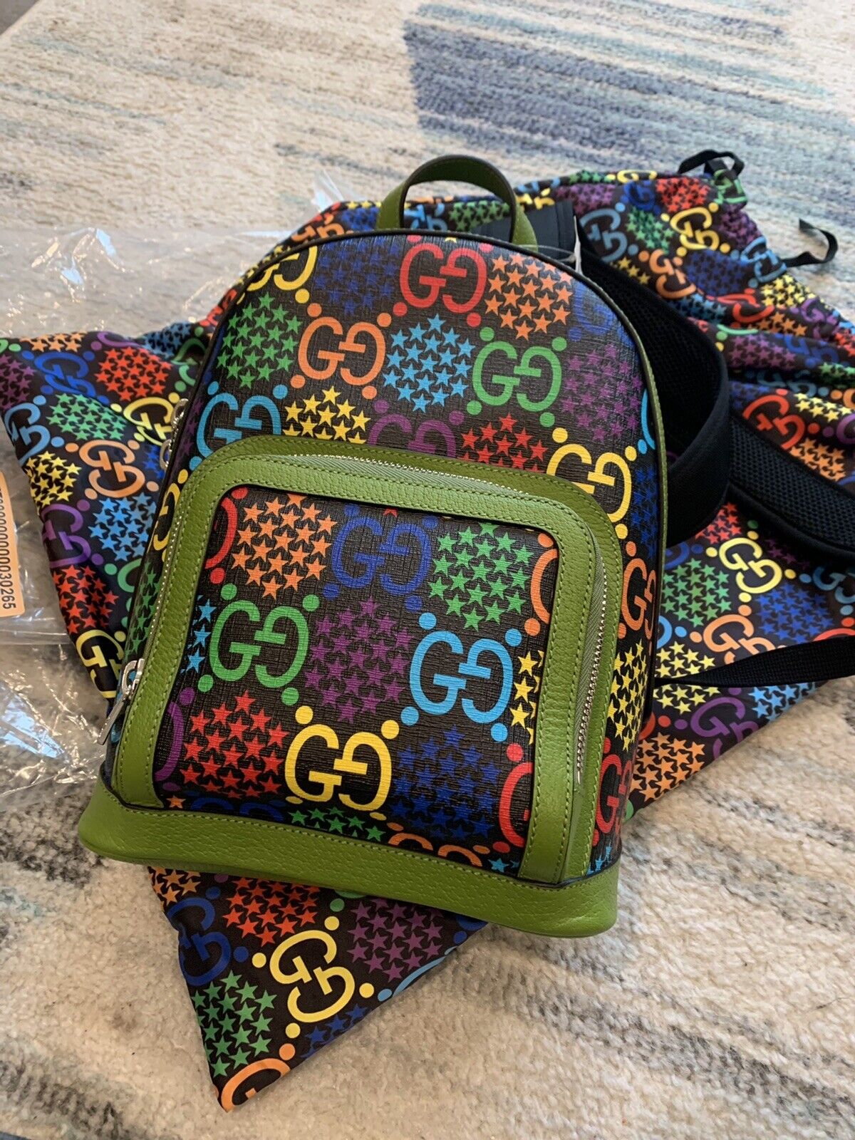 601296 Psychedelic GG Backpack – Keeks Designer Handbags